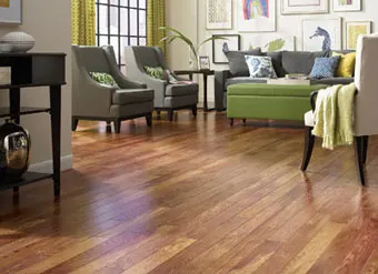 Living Room Wooden Floor